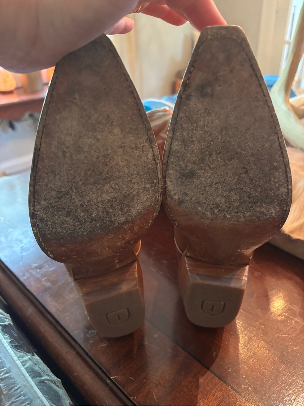 Tecovas RARE Caramel Leather Annie Cowgirl Boots - Picture 7 of 9
